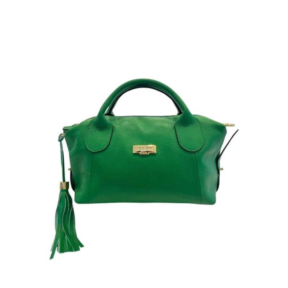 Baldinini Trend Green Leather Women Women's Handbag